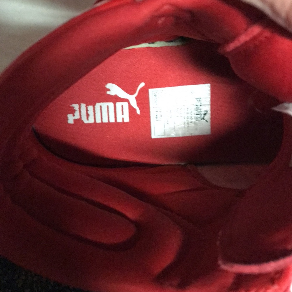 Mens Puma First Round Mesh High Risk Red-High Risk Red Size 13 - Picture 6 of 10